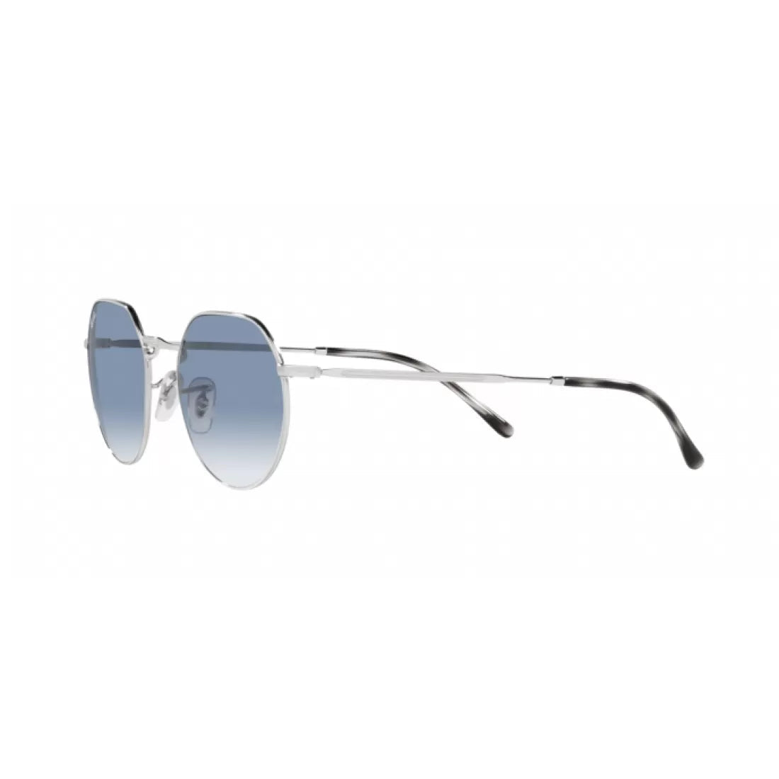 OCCHAILI DA SOLE UNISEX RAY-BAN RB 3565 JACK 003/3F SILVER CALIBRO 53