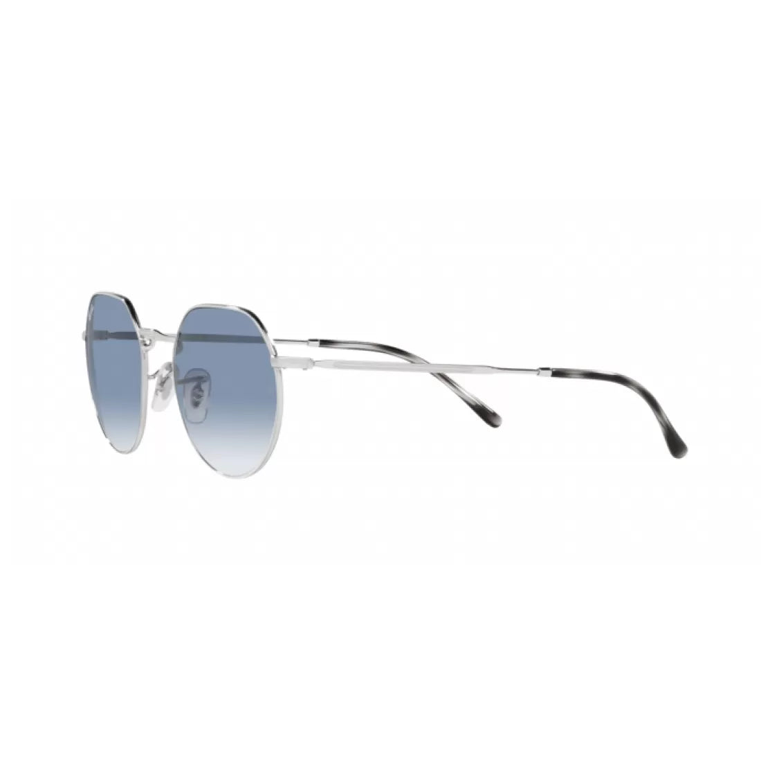 OCCHAILI DA SOLE UNISEX RAY-BAN RB 3565 JACK 003/3F SILVER CALIBRO 51