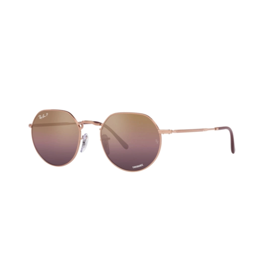 UNISEX SUNGLASSES RAY-BAN RB 3565 JACK 9202G9 ROSE GOLD SIZE 51 