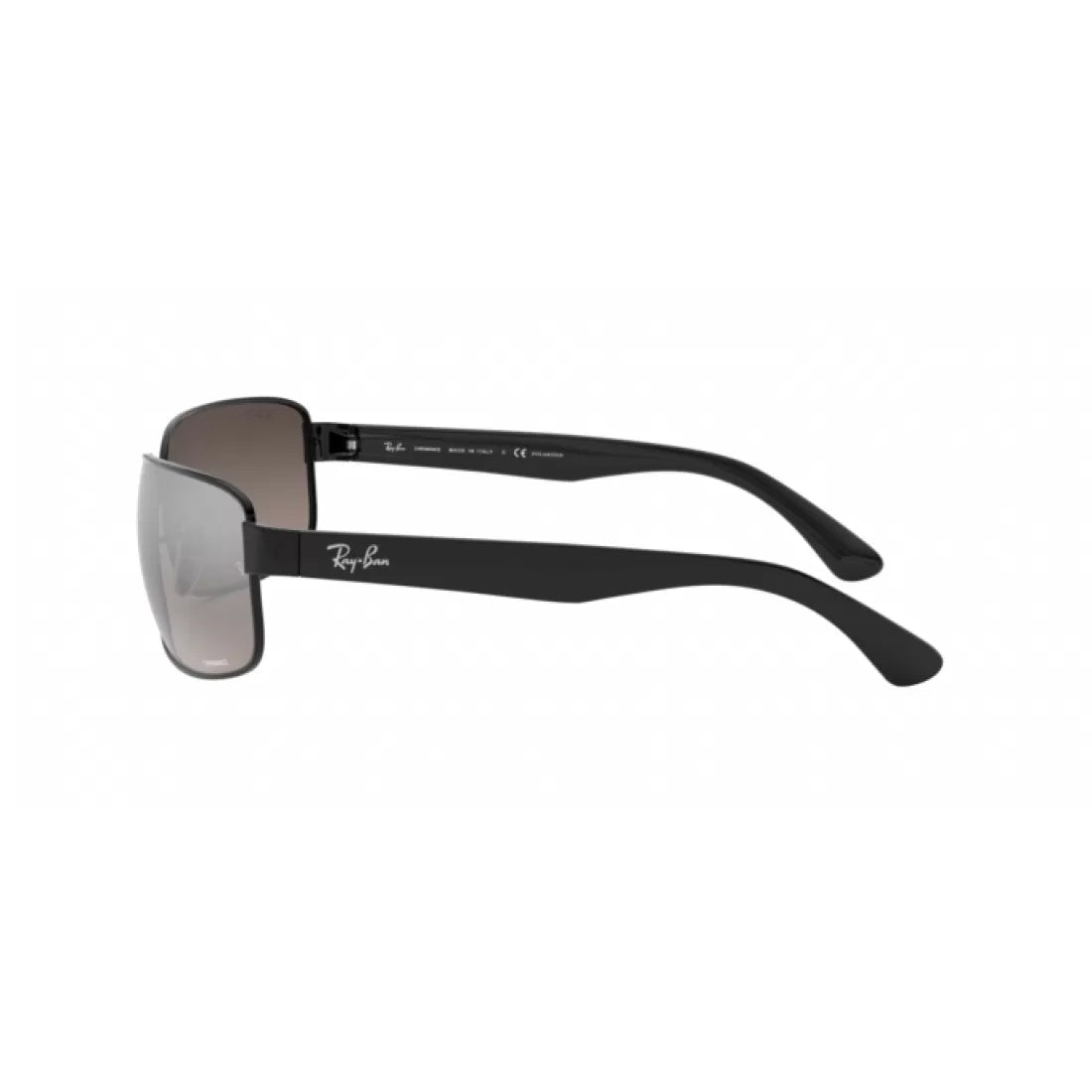 MEN'S SUNGLASSES RAY-BAN RB 3566CH - 002/5J GLOSS BLACK 