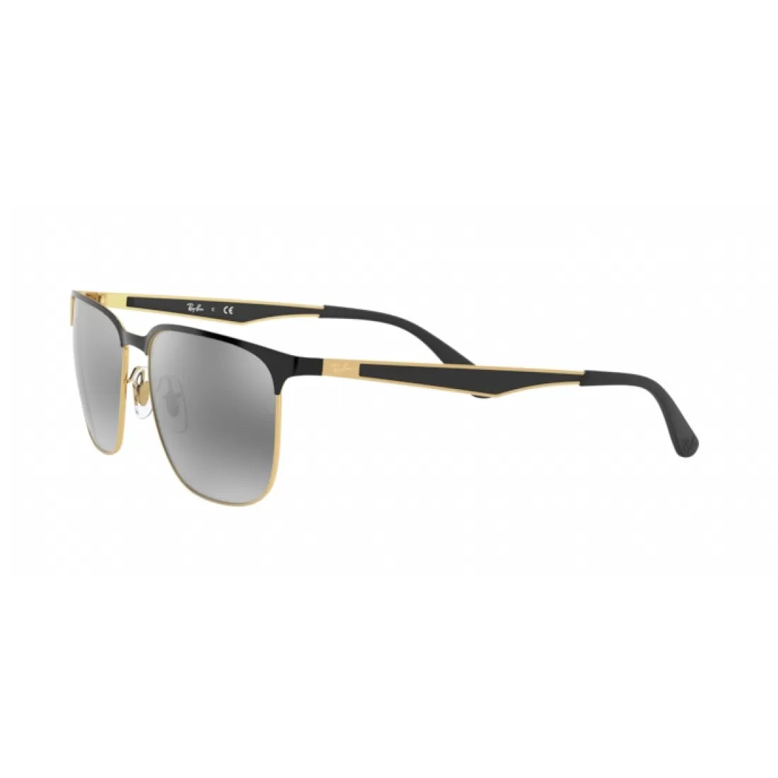OCCHAILI DA SOLE UNISEX RAY-BAN RB 3569 - 187/88 TOP NERO ORO