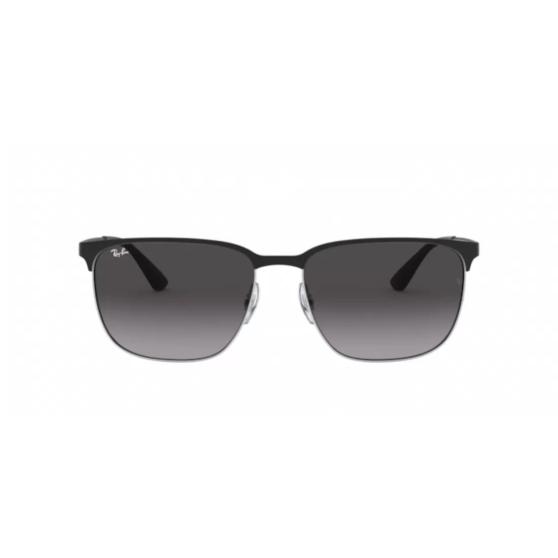 UNISEX SUNGLASSES RAY-BAN RB 3569 - 90048G TOP SILVER BLACK 