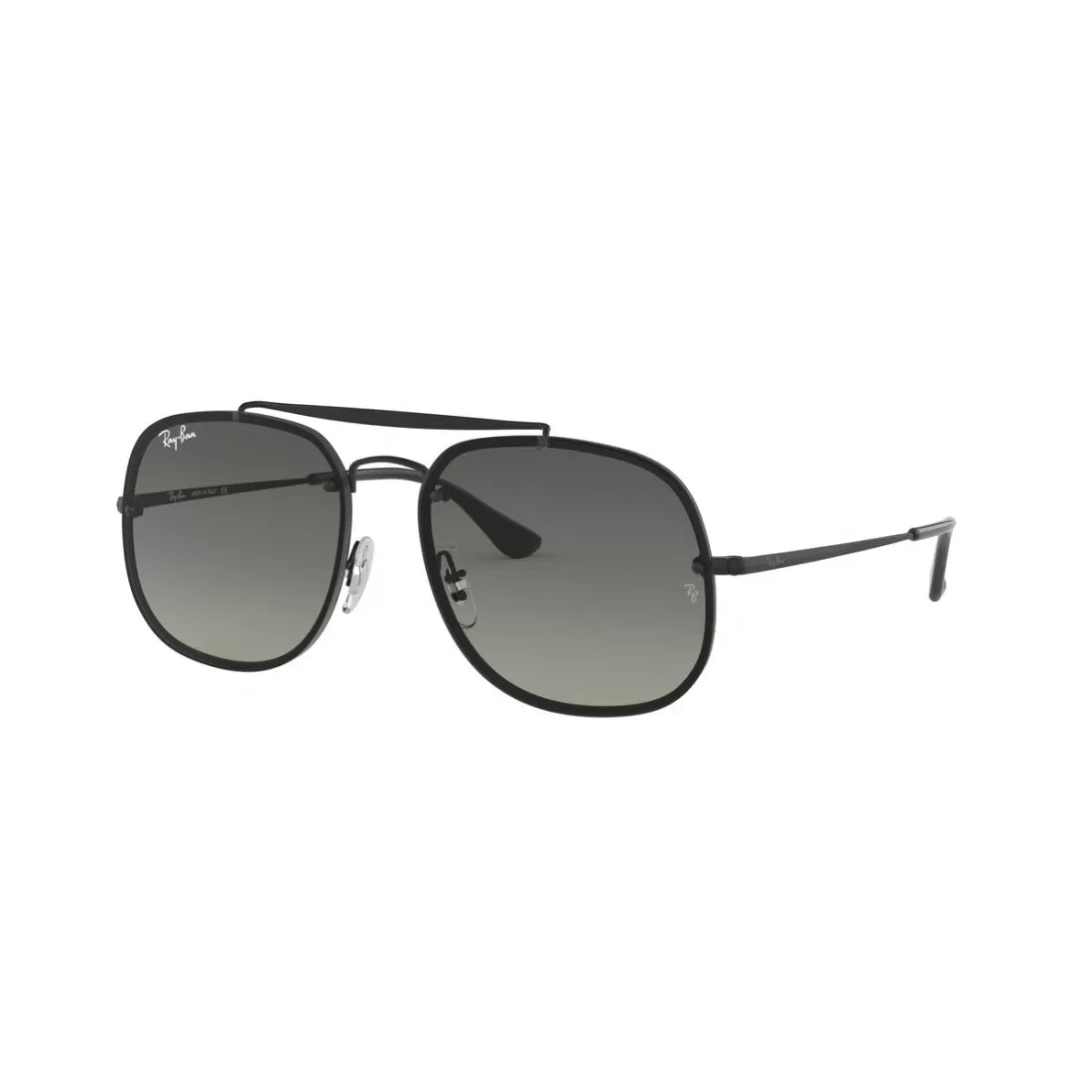 UNISEX SUNGLASSES RAY-BAN RB 3583N BLAZE THE GENERAL 153/11 SEMI-TRANSPARENT BLACK 