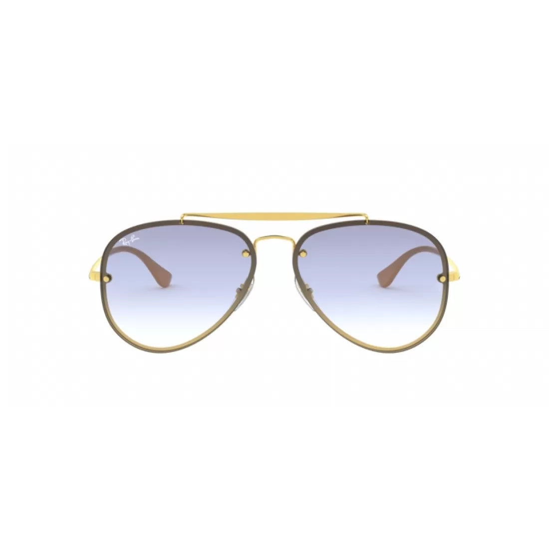 UNISEX SUNGLASSES RAY-BAN RB 3584N BLAZE AVIATOR 001/19 GOLD CALIBER 61 