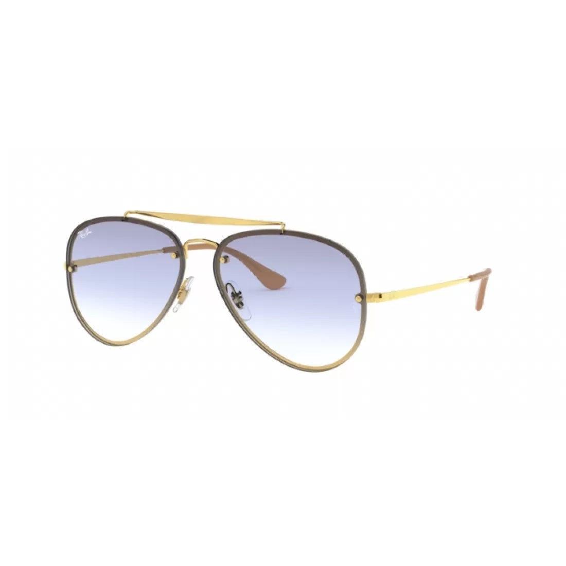 UNISEX SUNGLASSES RAY-BAN RB 3584N BLAZE AVIATOR 001/19 GOLD CALIBER 58 