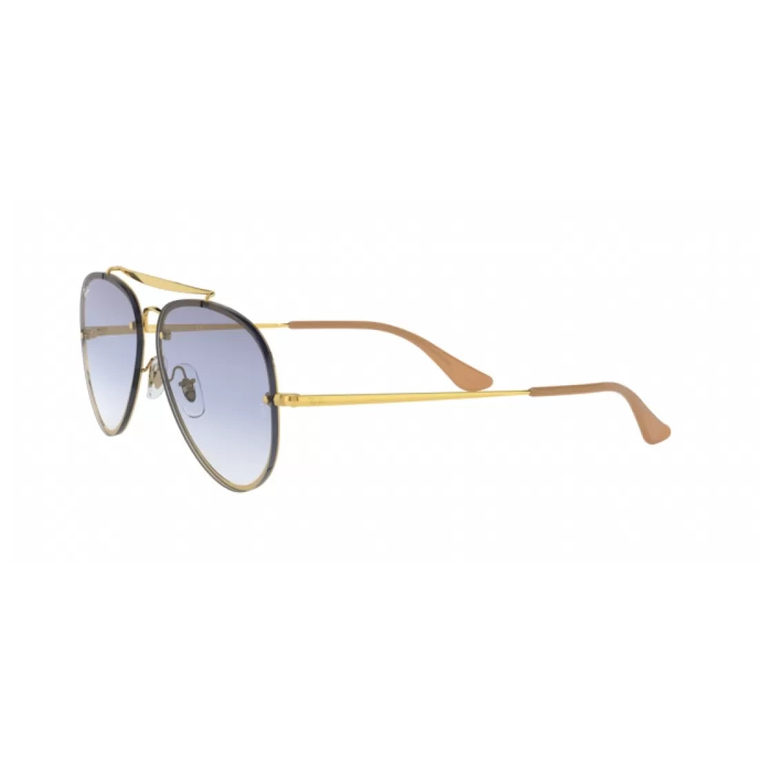 UNISEX SUNGLASSES RAY-BAN RB 3584N BLAZE AVIATOR 001/19 GOLD CALIBER 58 