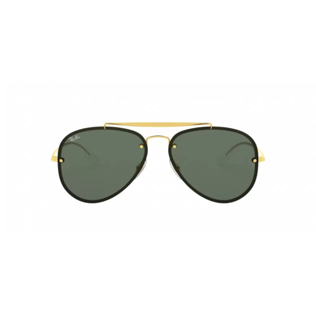 UNISEX SUNGLASSES RAY-BAN RB 3584N BLAZE AVIATOR 905071 GOLD CALIBER 61 