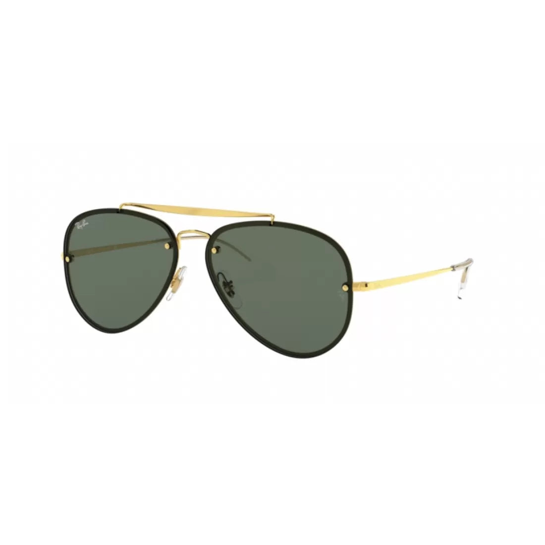 UNISEX SUNGLASSES RAY-BAN RB 3584N BLAZE AVIATOR 905071 GOLD CALIBER 58 