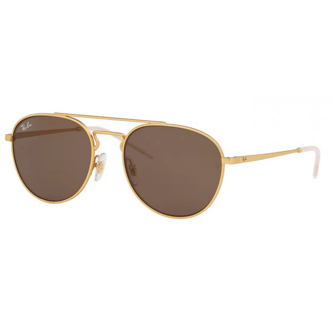 WOMEN'S SUNGLASSES RAY-BAN RB 3589 - 901373 RUBBER GOLD 