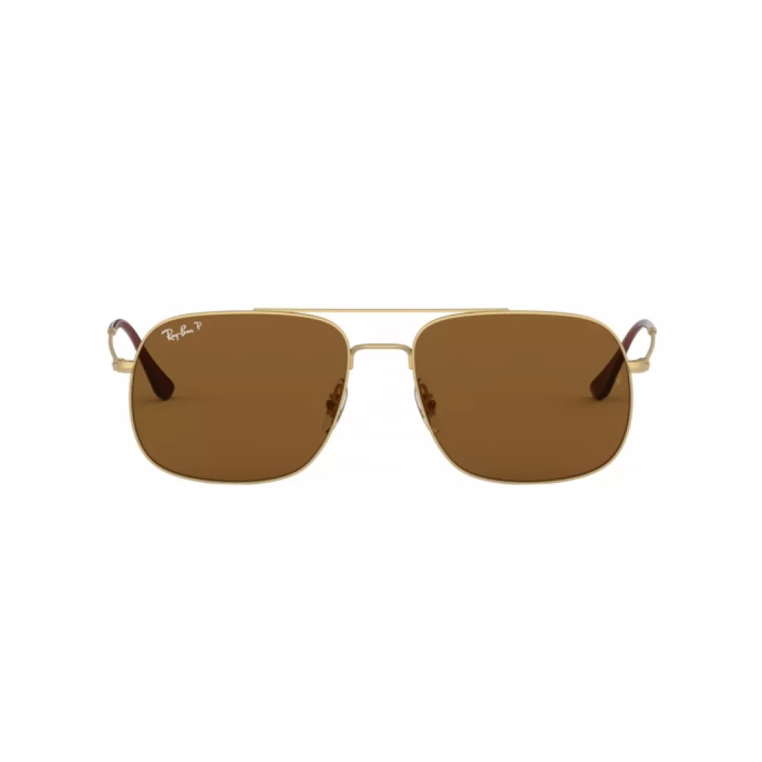 UNISEX SUNGLASSES RAY-BAN RB 3595 ANDREA 901383 RUBBER GOLD 