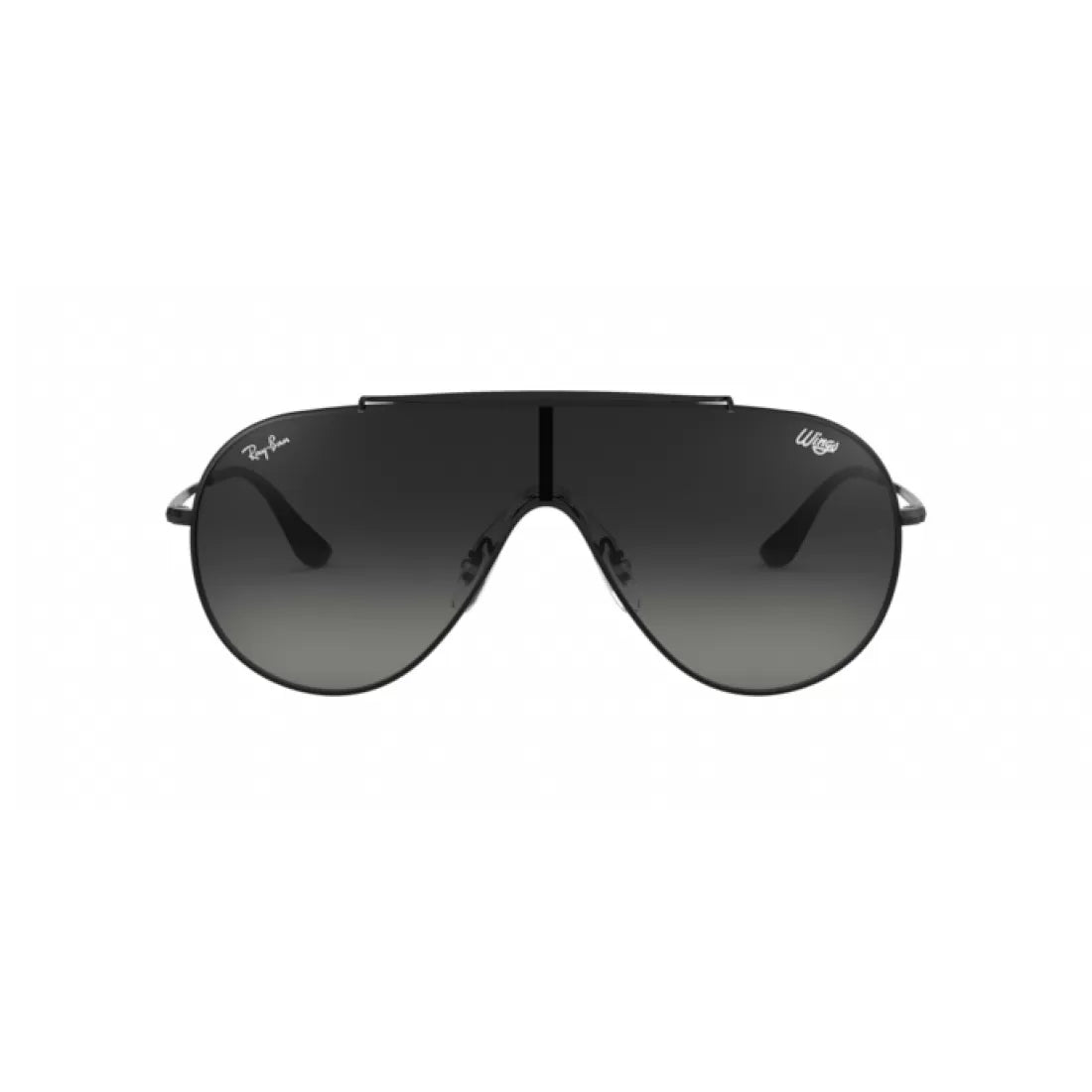 OCCHIALI DA SOLE UOMO RAY-BAN RB 3597 WINGS 002/11 NERO