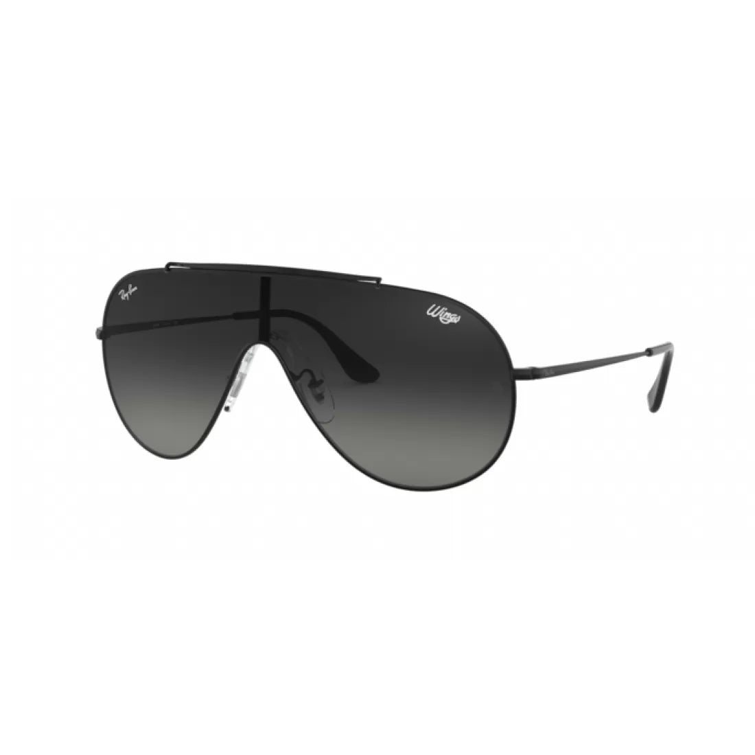 OCCHIALI DA SOLE UOMO RAY-BAN RB 3597 WINGS 002/11 NERO