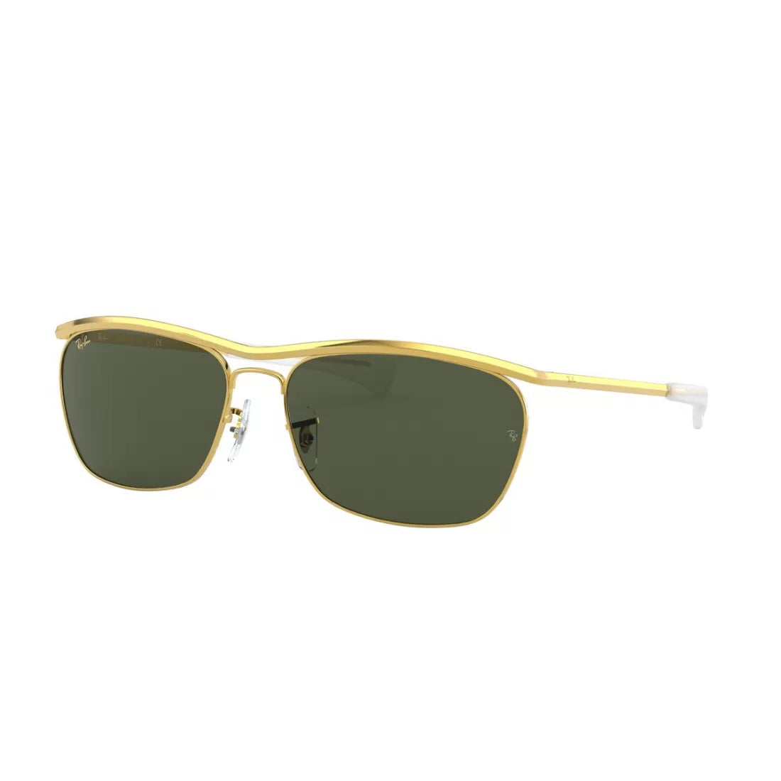 UNISEX SUNGLASSES RAY-BAN RB 3619 OLYMPIAN II DELUXE 919631 GOLDEN LEGEND 