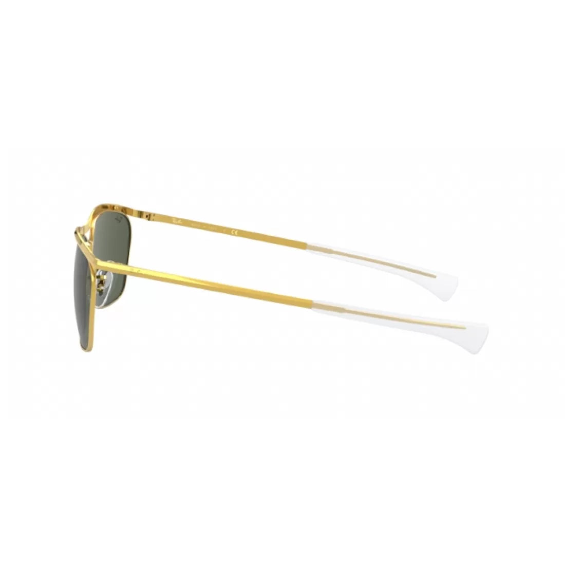 UNISEX SUNGLASSES RAY-BAN RB 3619 OLYMPIAN II DELUXE 919631 GOLDEN LEGEND 