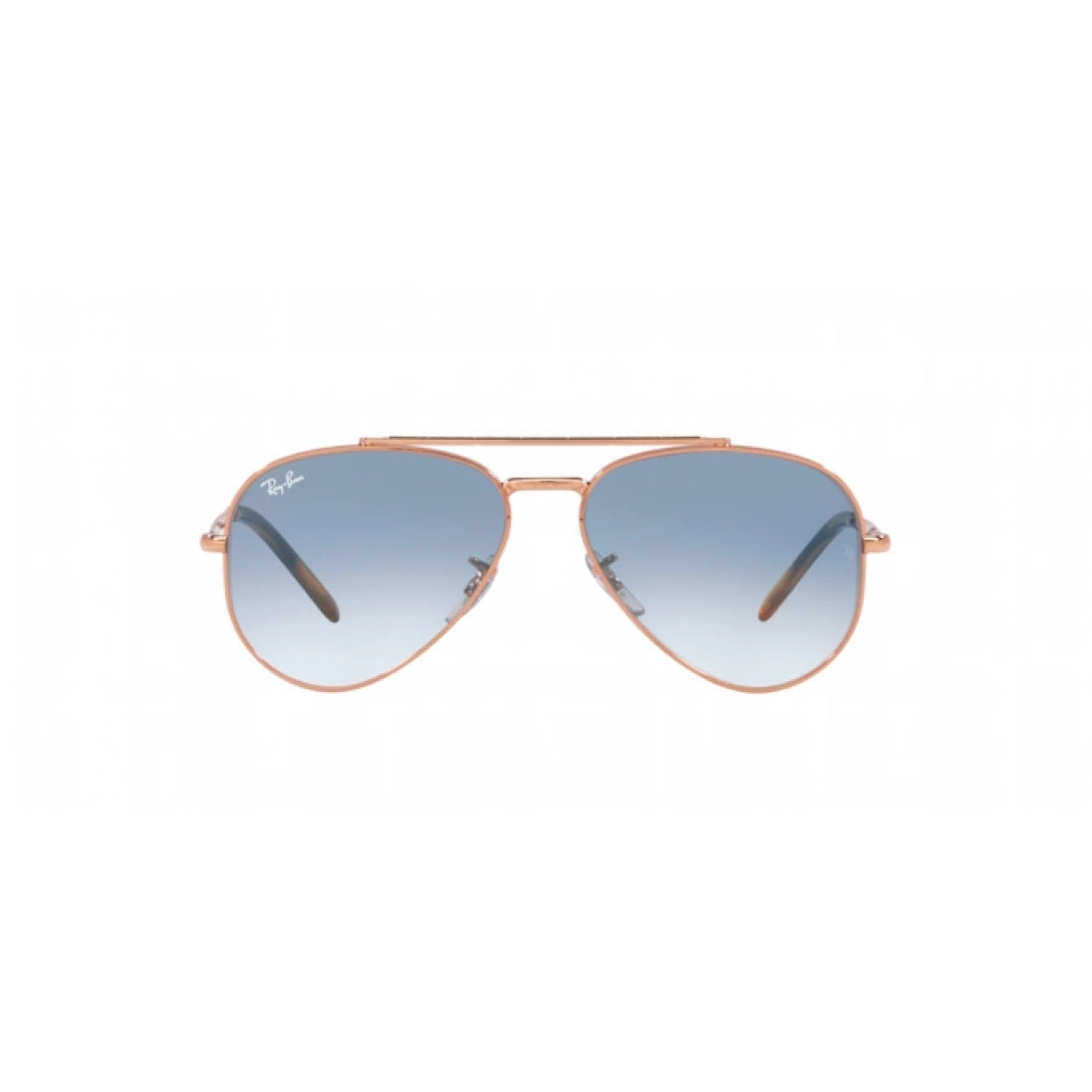 UNISEX SUNGLASSES RAY-BAN RB 3625 NEW AVIATOR 92023F ROSE GOLD SIZE 58 