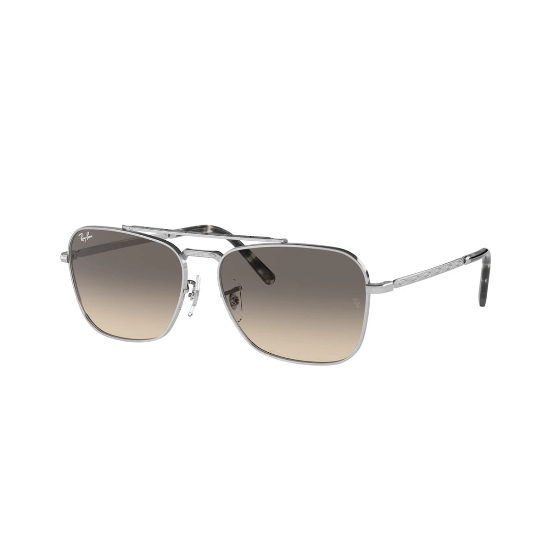 OCCHIALE DA SOLE UNISEX RAY-BAN RB 3636 NEW CARAVAN 003/32 D'ARGENTO CALIBRO 58