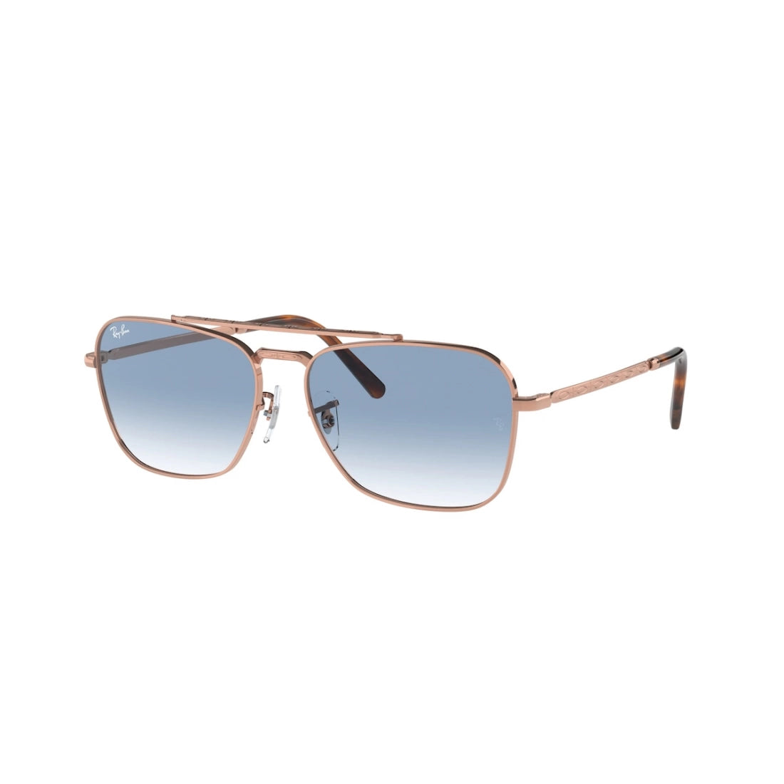 UNISEX SUNGLASSES RAY-BAN RB 3636 NEW CARAVAN 92023F ROSE GOLD SIZE 58 
