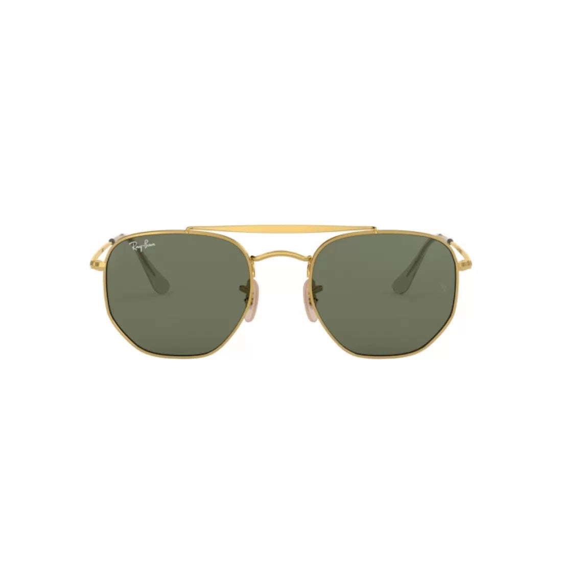UNISEX SUNGLASSES RAY-BAN RB 3648 THE MARSHAL 001 GOLD CALIBER 54 