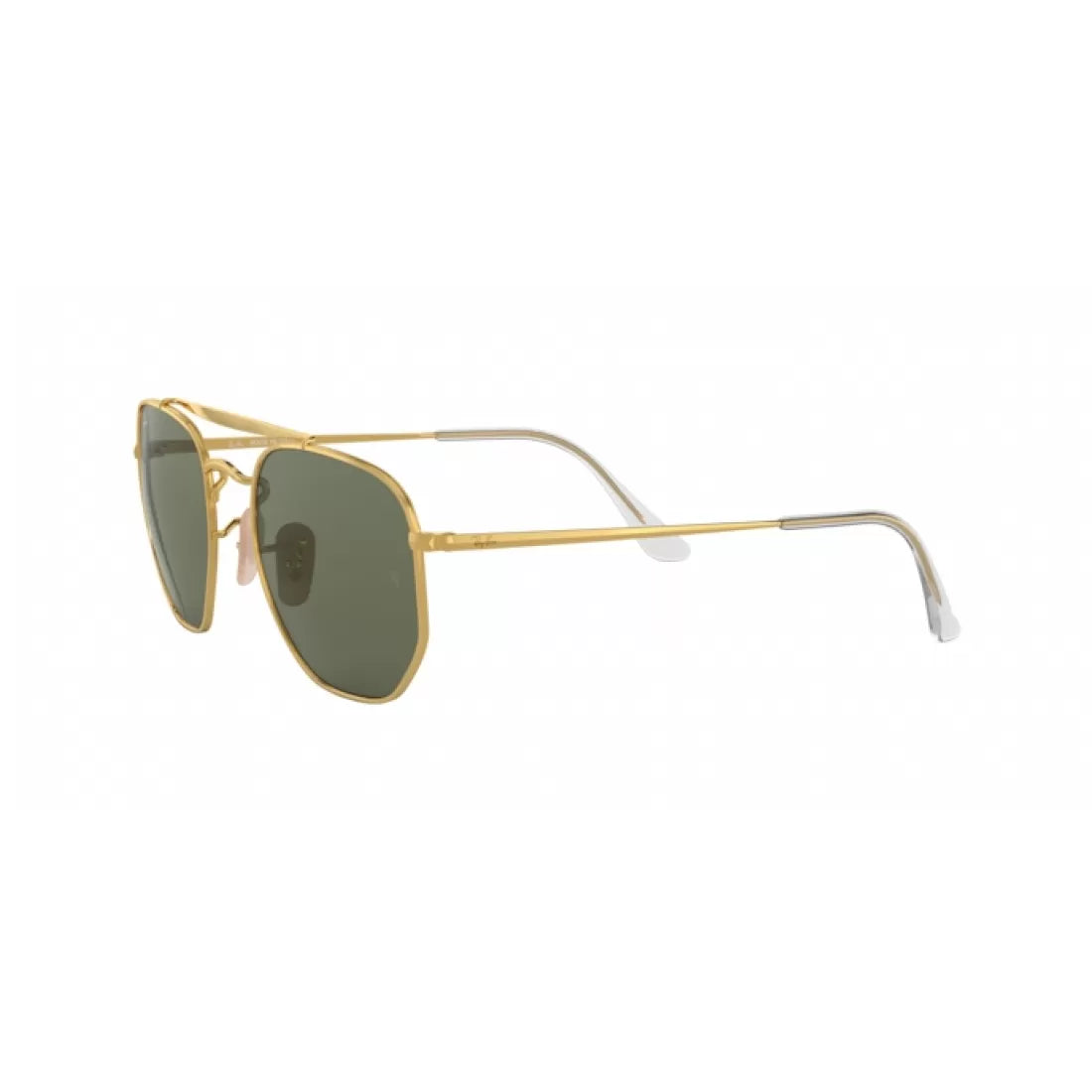 UNISEX SUNGLASSES RAY-BAN RB 3648 THE MARSHAL 001 GOLD CALIBER 54 