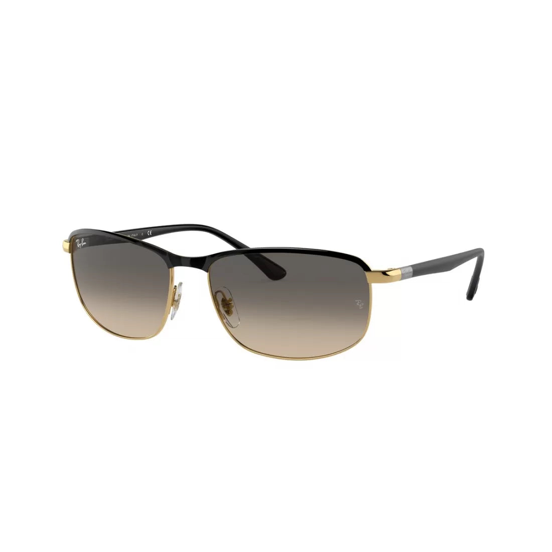 UNISEX SUNGLASSES RAY-BAN RB 3671 - 187/32 BLACK ON ARISTA 