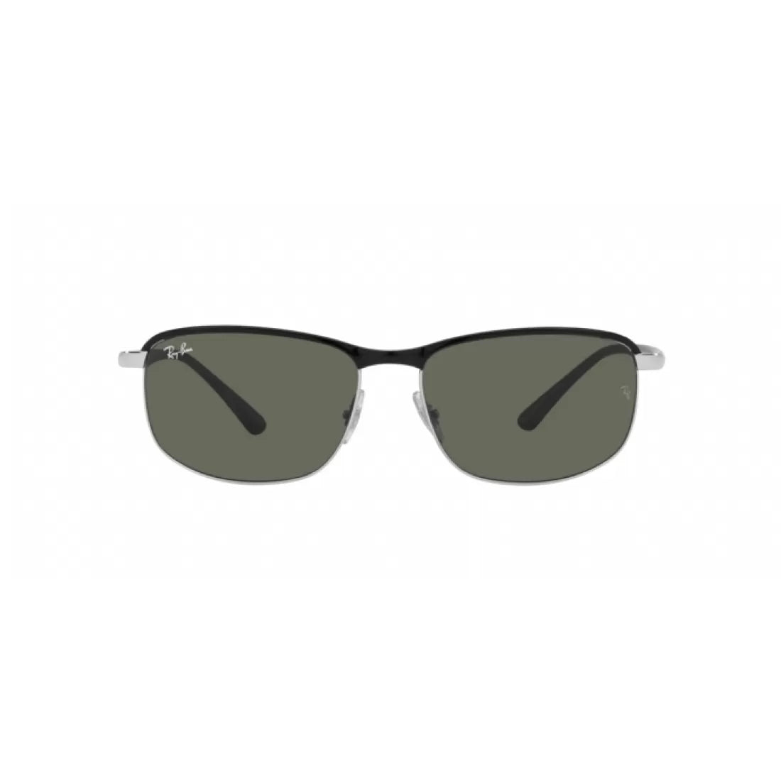 UNISEX SUNGLASSES RAY-BAN RB 3671 - 9144B1 BLACK ON SILVER 