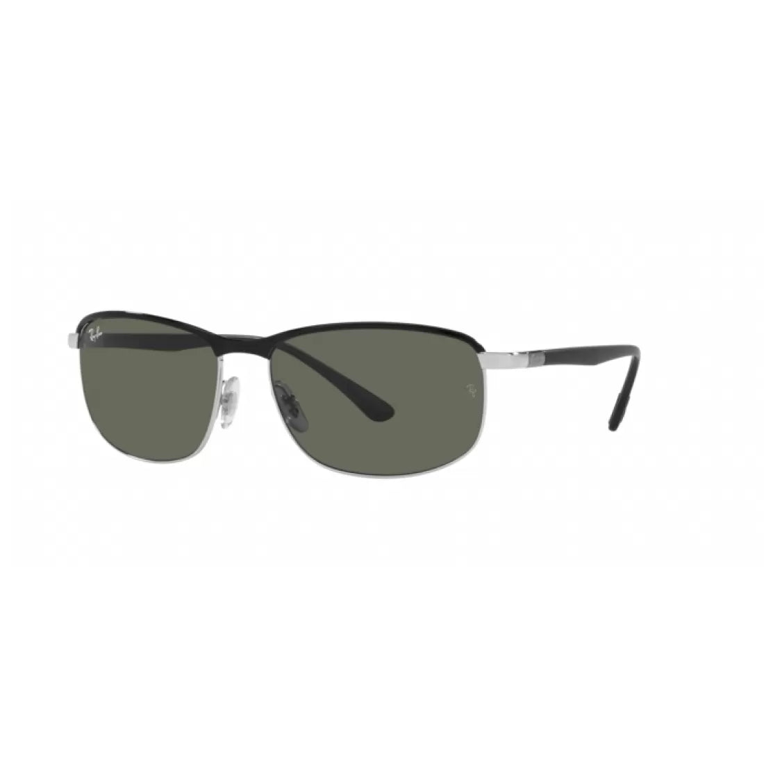 UNISEX SUNGLASSES RAY-BAN RB 3671 - 9144B1 BLACK ON SILVER 
