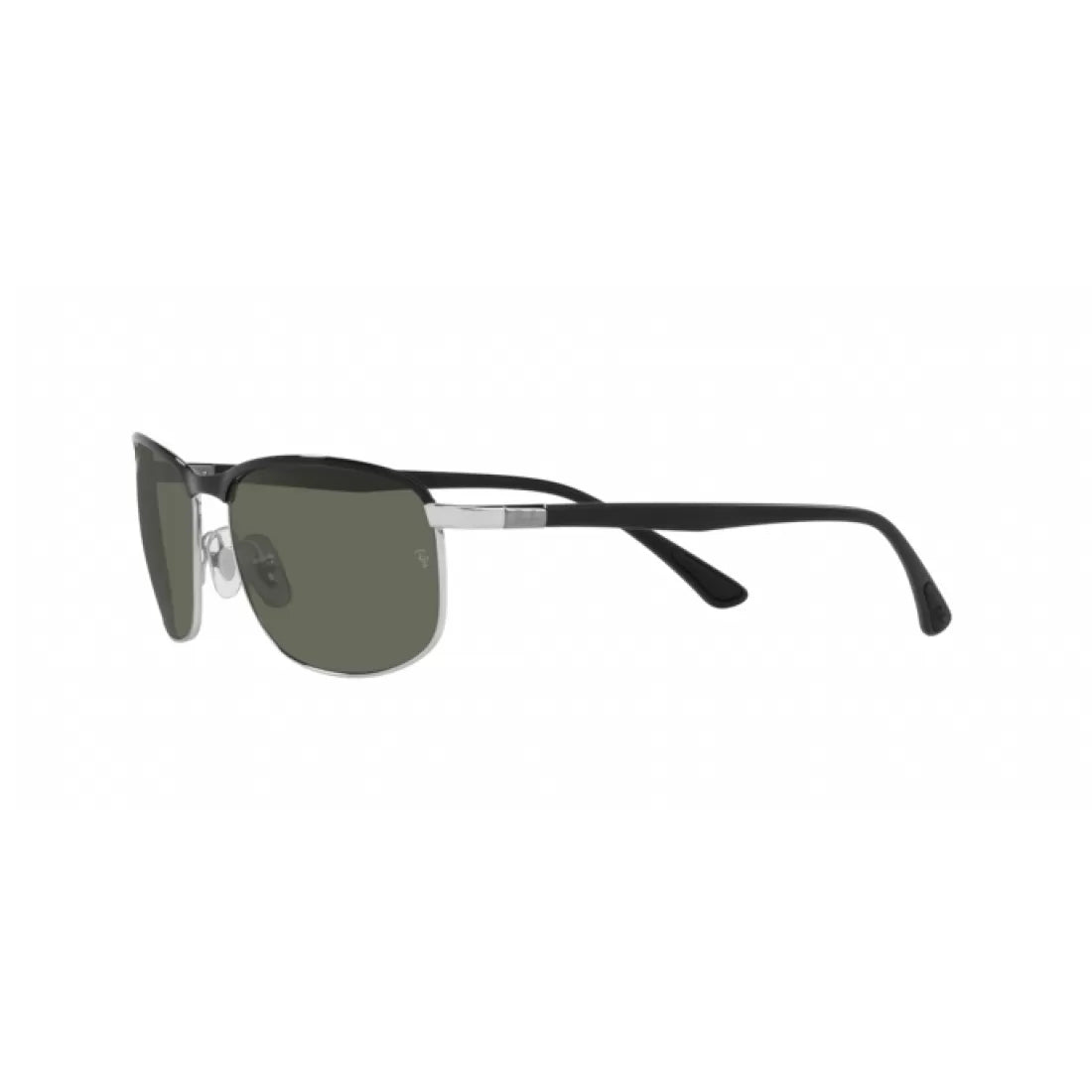 UNISEX SUNGLASSES RAY-BAN RB 3671 - 9144B1 BLACK ON SILVER 
