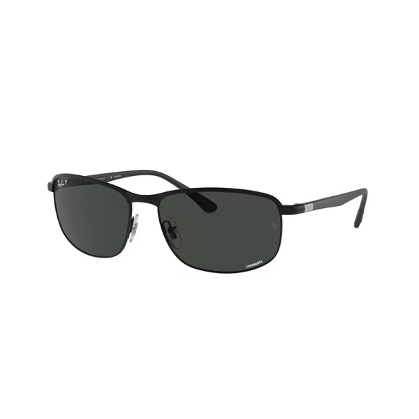 OCCHIALI DA SOLE UNISEX RAY-BAN RB 3671CH - 186/K8 NERO SU NERO