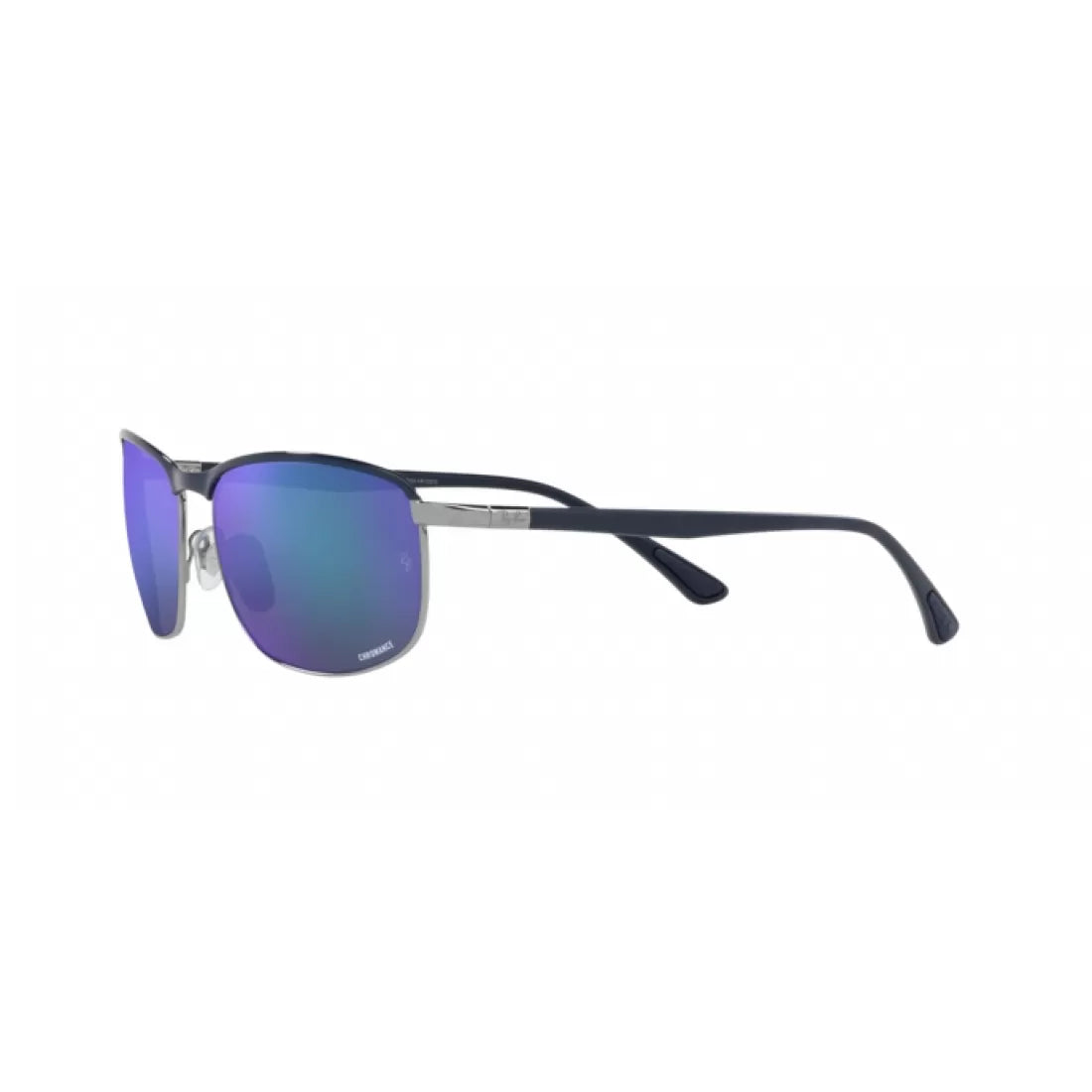 UNISEX SUNGLASSES RAY-BAN RB 3671CH - 92044L BLUE ON GUN METAL 