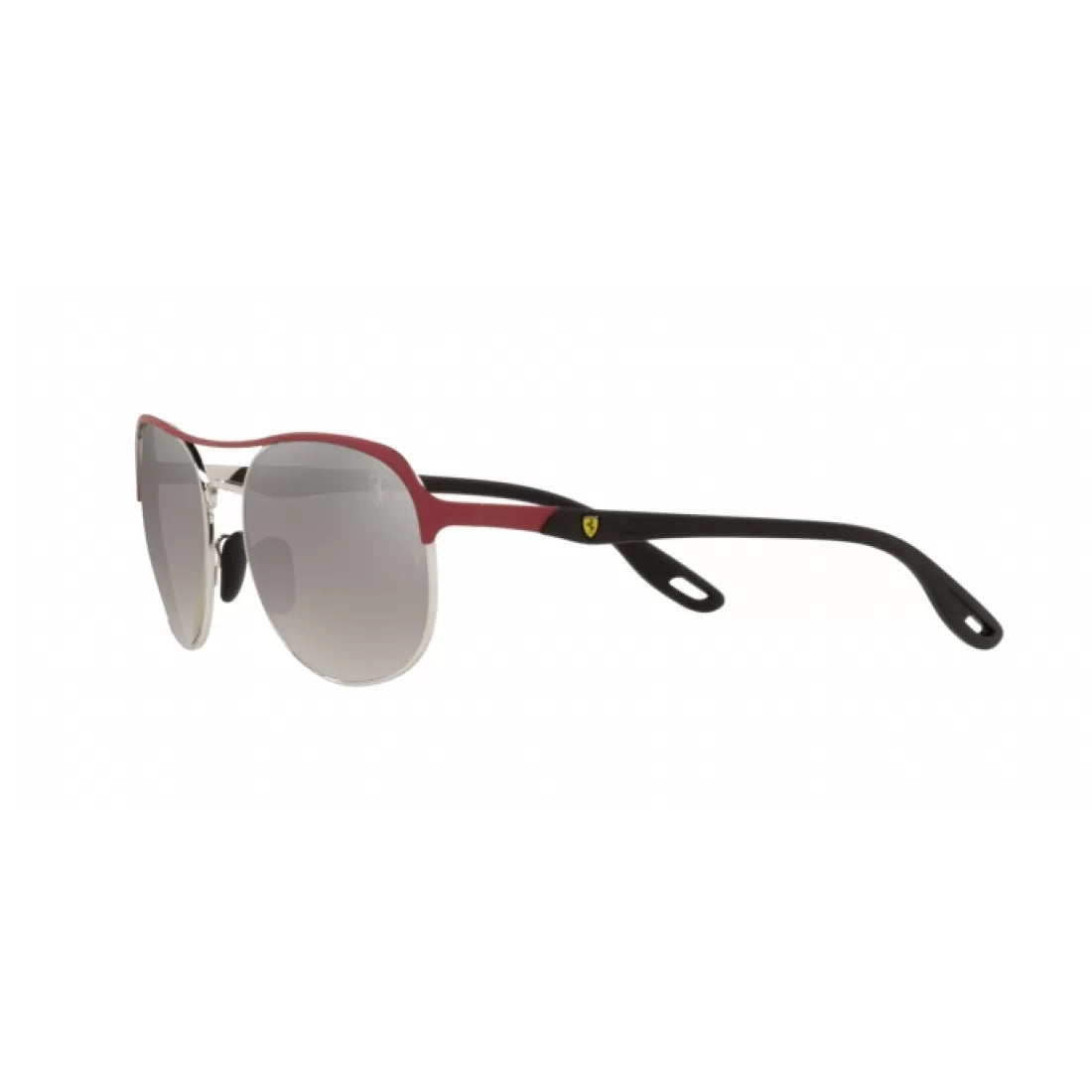 UNISEX SUNGLASSES RAY-BAN RB 3685M - F0455J RED ON SILVER 