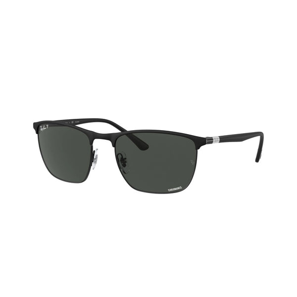 OCCHIALE DA SOLE UNISEX RAY-BAN RB 3686 - 186/K8 NERO OPACO SU NERO