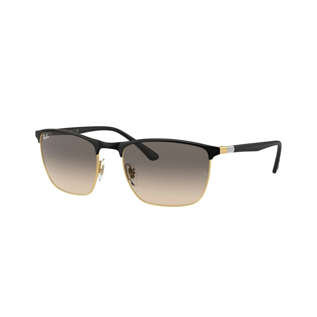 UNISEX SUNGLASSES RAY-BAN RB 3686 - 187/32 BLACK ON ARISTA 