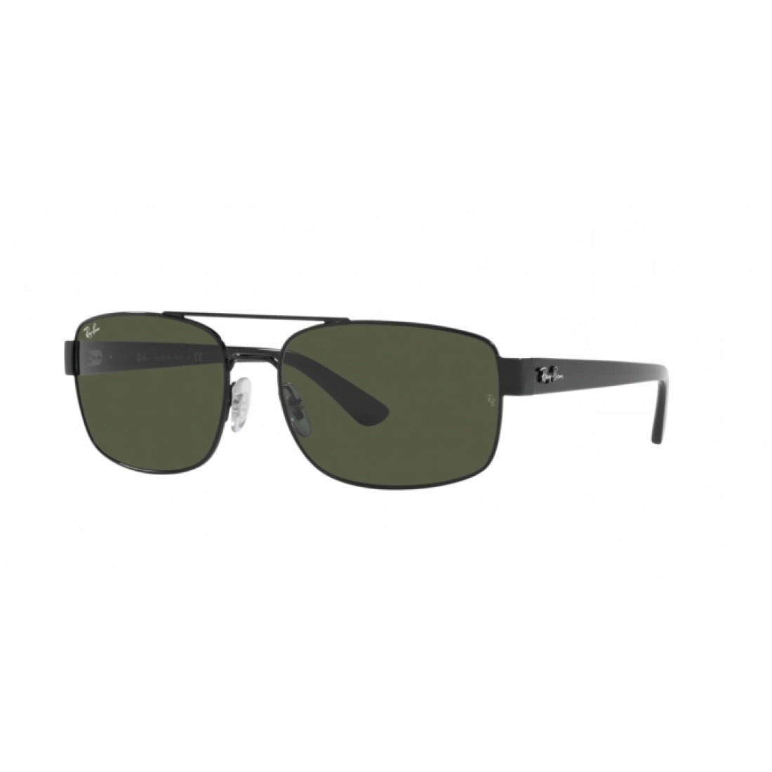 MEN'S SUNGLASSES RAY-BAN RB 3687 - 002/31 BLACK CALIBER 61 