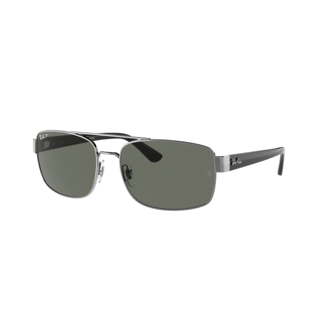 MEN'S SUNGLASSES RAY-BAN RB 3687 - 004/58 GUN METAL CALIBER 58 