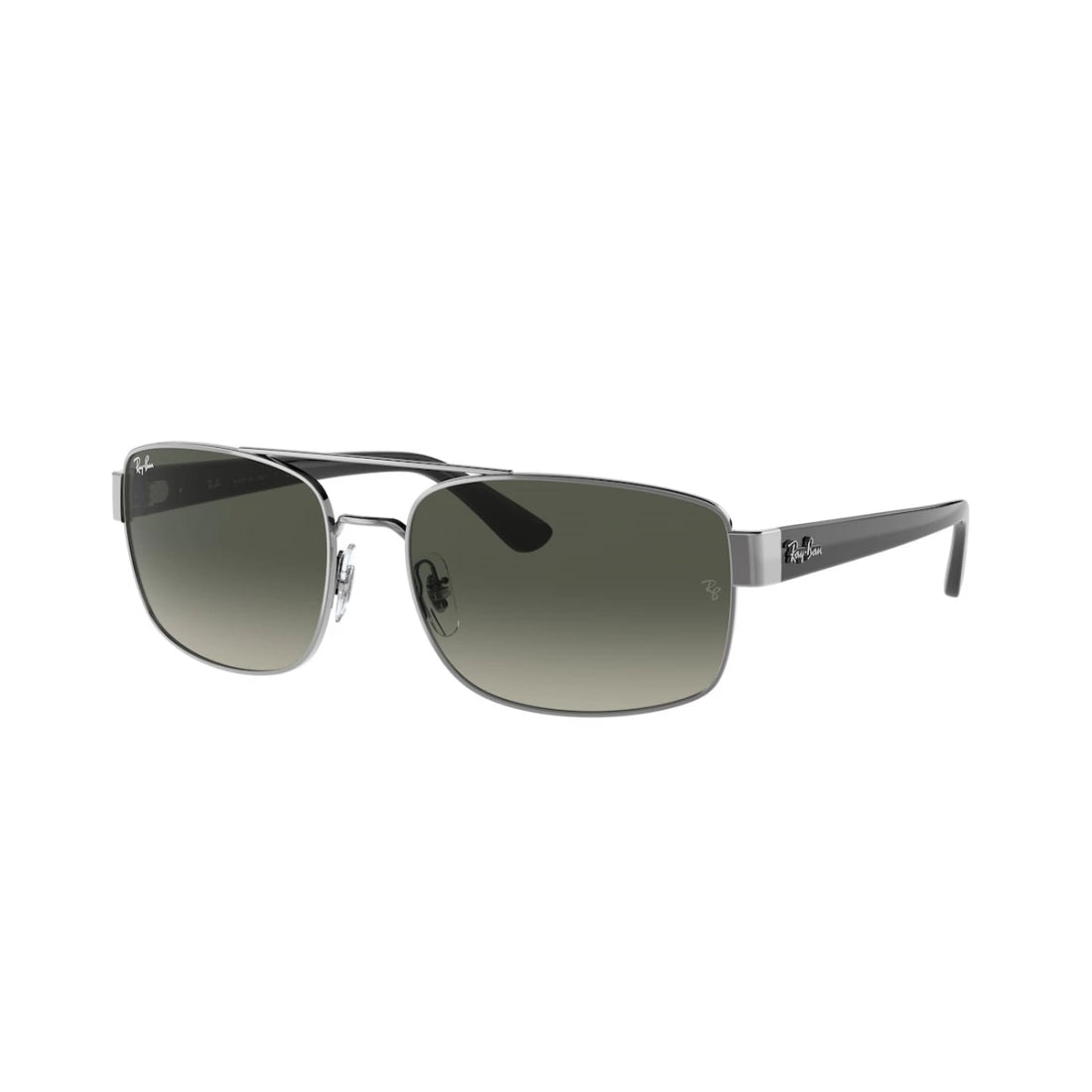 MEN'S SUNGLASSES RAY-BAN RB 3687 - 004/71 GUN METAL CALIBER 58 