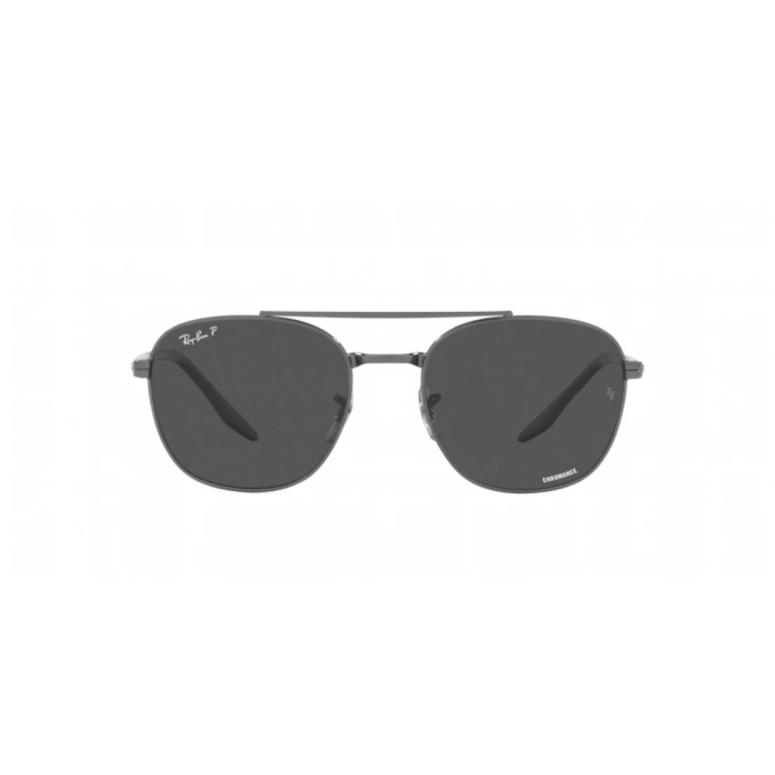 UNISEX SUNGLASSES RAY-BAN RB 3688 - 004/K8 GUN METAL CALIBER 52 