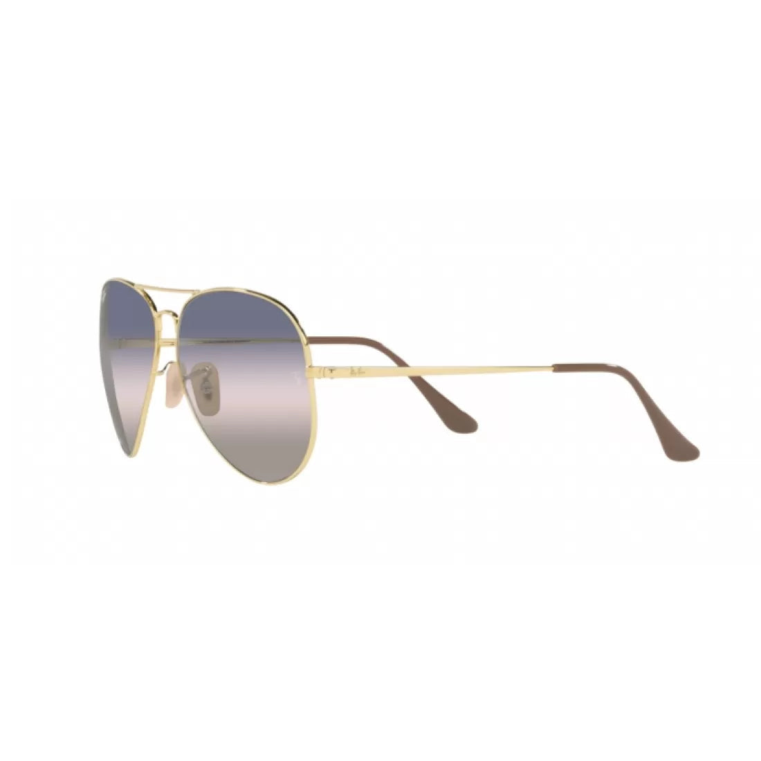 UNISEX SUNGLASSES RAY-BAN RB 3689 AVIATOR METAL II 001/GE ARISTA CALIBER 62 