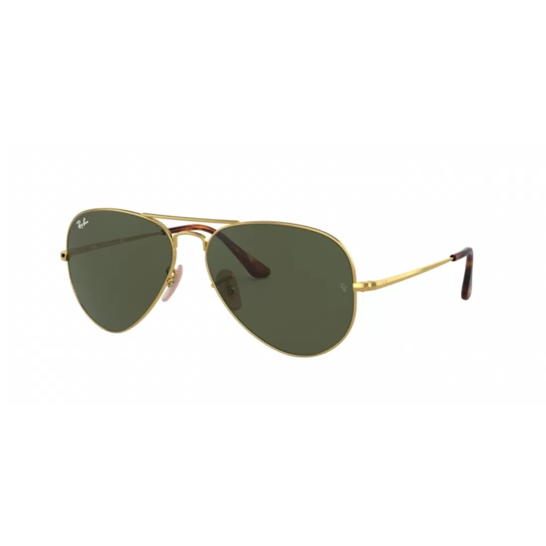 UNISEX SUNGLASSES RAY-BAN RB 3689 AVIATOR METAL II 914731 GOLD CALIBER 58 