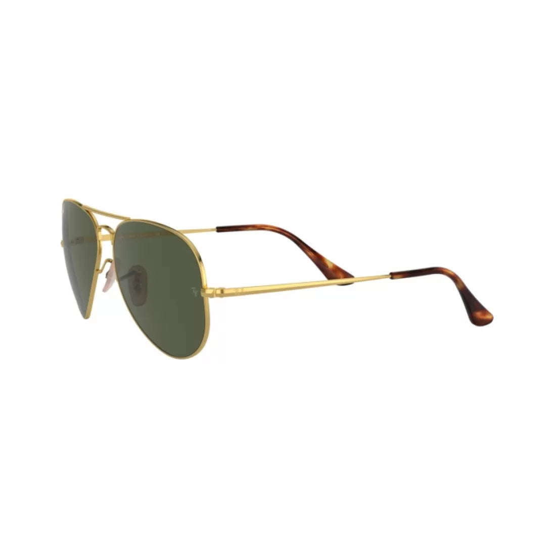 UNISEX SUNGLASSES RAY-BAN RB 3689 AVIATOR METAL II 914731 GOLD CALIBER 62 