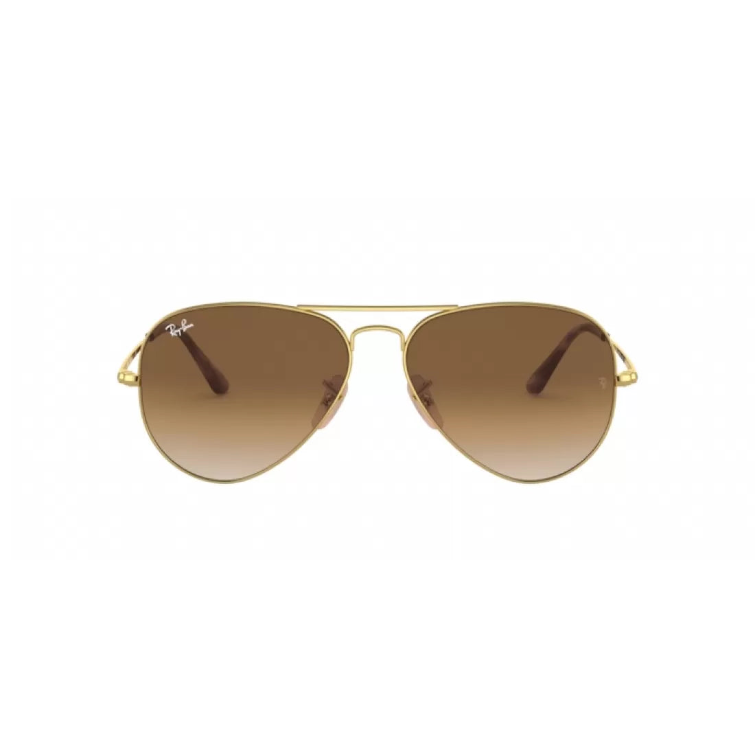 UNISEX SUNGLASSES RAY-BAN RB 3689 - 914751 GOLD CALIBER 55 
