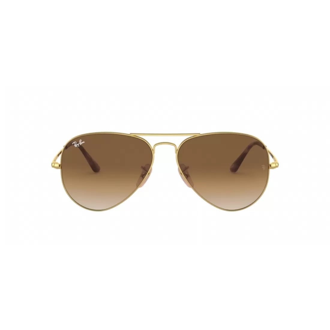 UNISEX SUNGLASSES RAY-BAN RB 3689 - 914751 GOLD CALIBER 62 