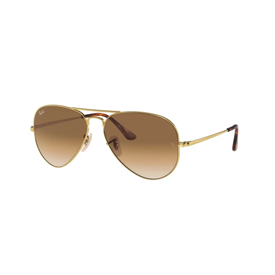 UNISEX SUNGLASSES RAY-BAN RB 3689 - 914751 GOLD CALIBER 55 