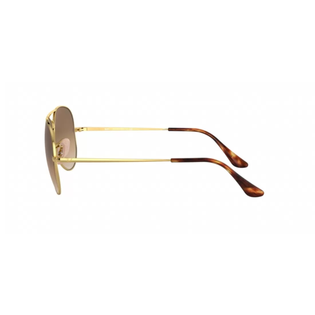 UNISEX SUNGLASSES RAY-BAN RB 3689 - 914751 GOLD CALIBER 55 