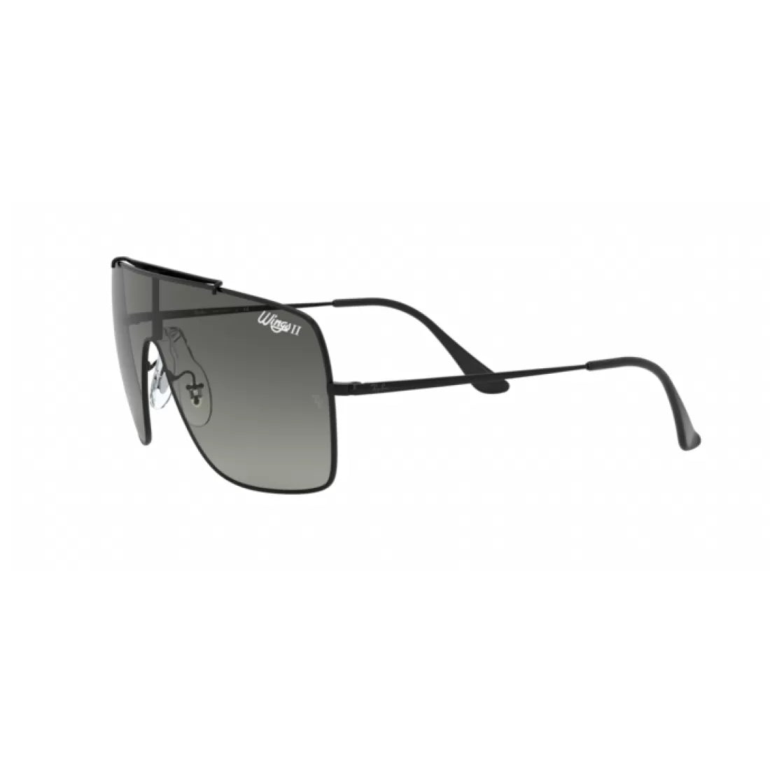 MEN'S SUNGLASSES RAY-BAN RB 3697 WINGS II 002/11 BLACK 