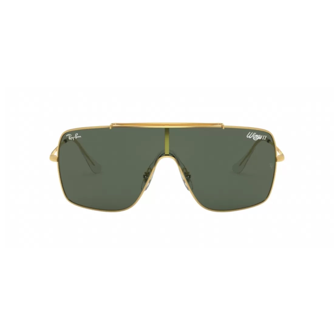 OCCHIALI DA SOLE UOMO RAY-BAN RB 3697 WINGS II 905071 ORO