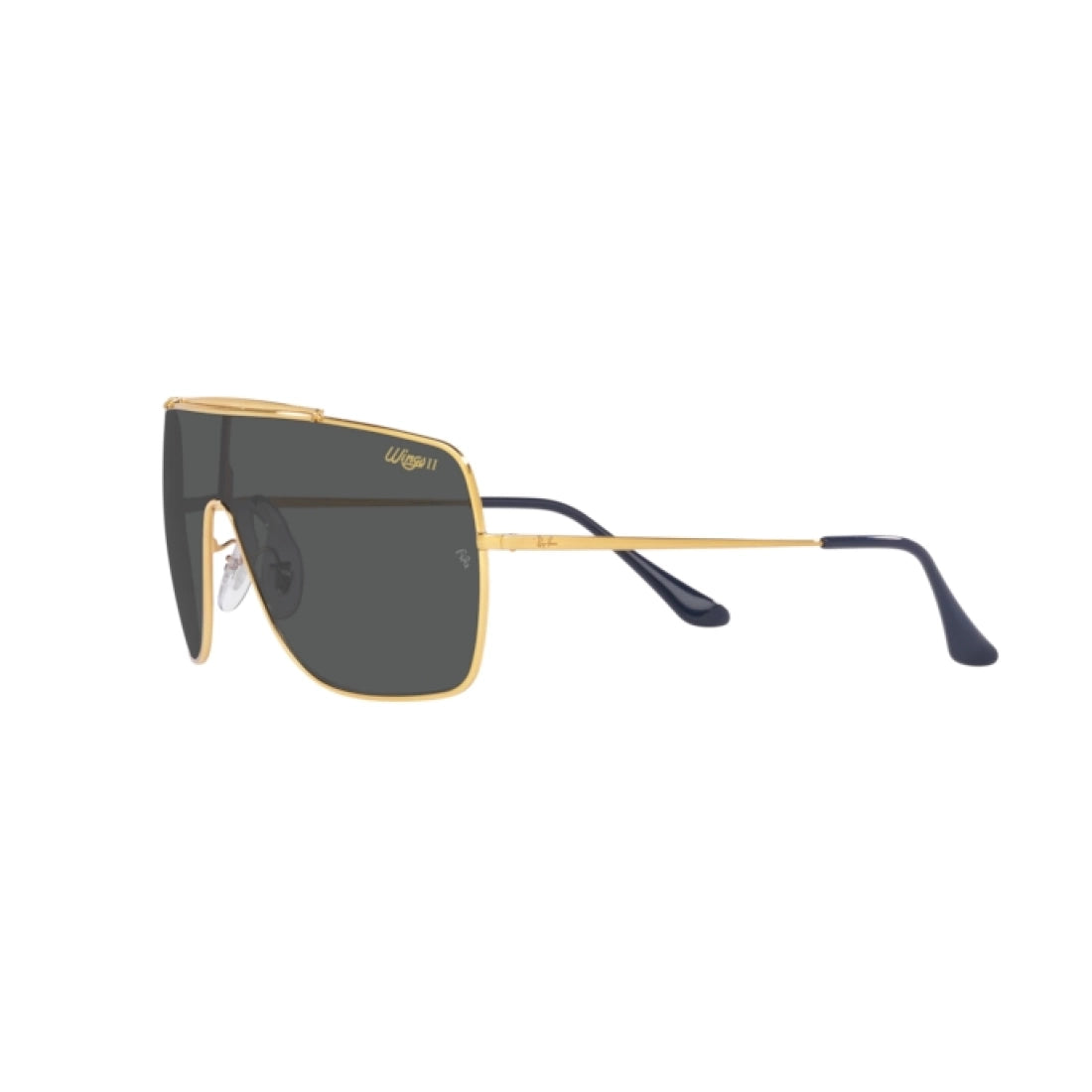 MEN'S SUNGLASSES RAY-BAN RB 3697 WINGS II 924687 GOLD 