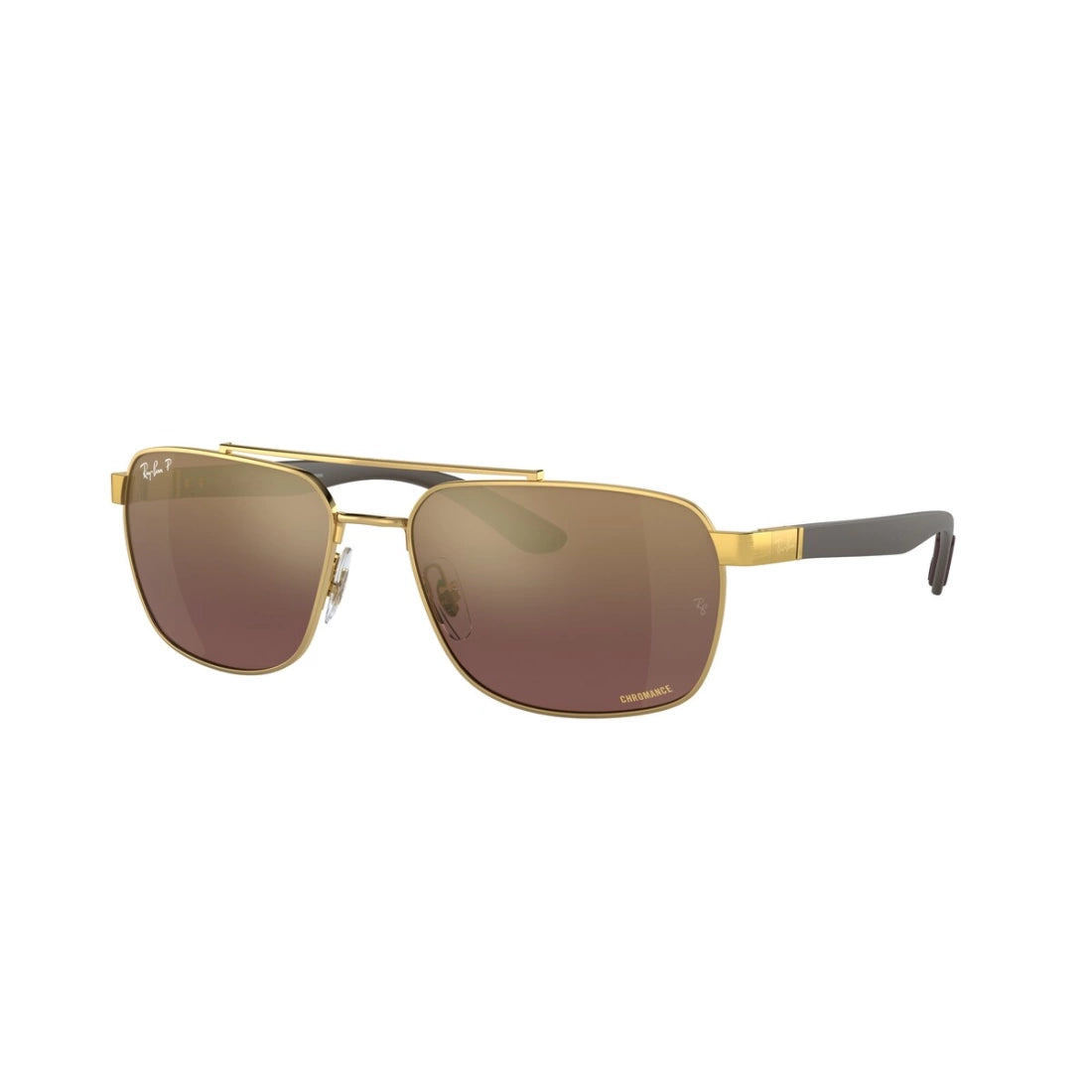MEN'S SUNGLASSES RAY-BAN RB 3701 - 001/6B GOLD 