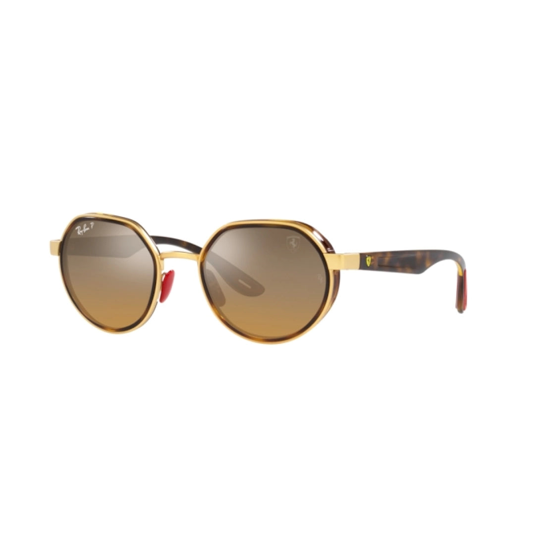 UNISEX SUNGLASSES RAY-BAN RB 3703M - F076A2 GOLD 