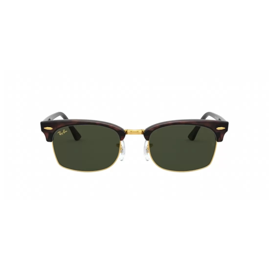 UNISEX SUNGLASSES. RAY-BAN RB 3916 CLUBMASTER SQUARE 130431 FAKE TURTLE 