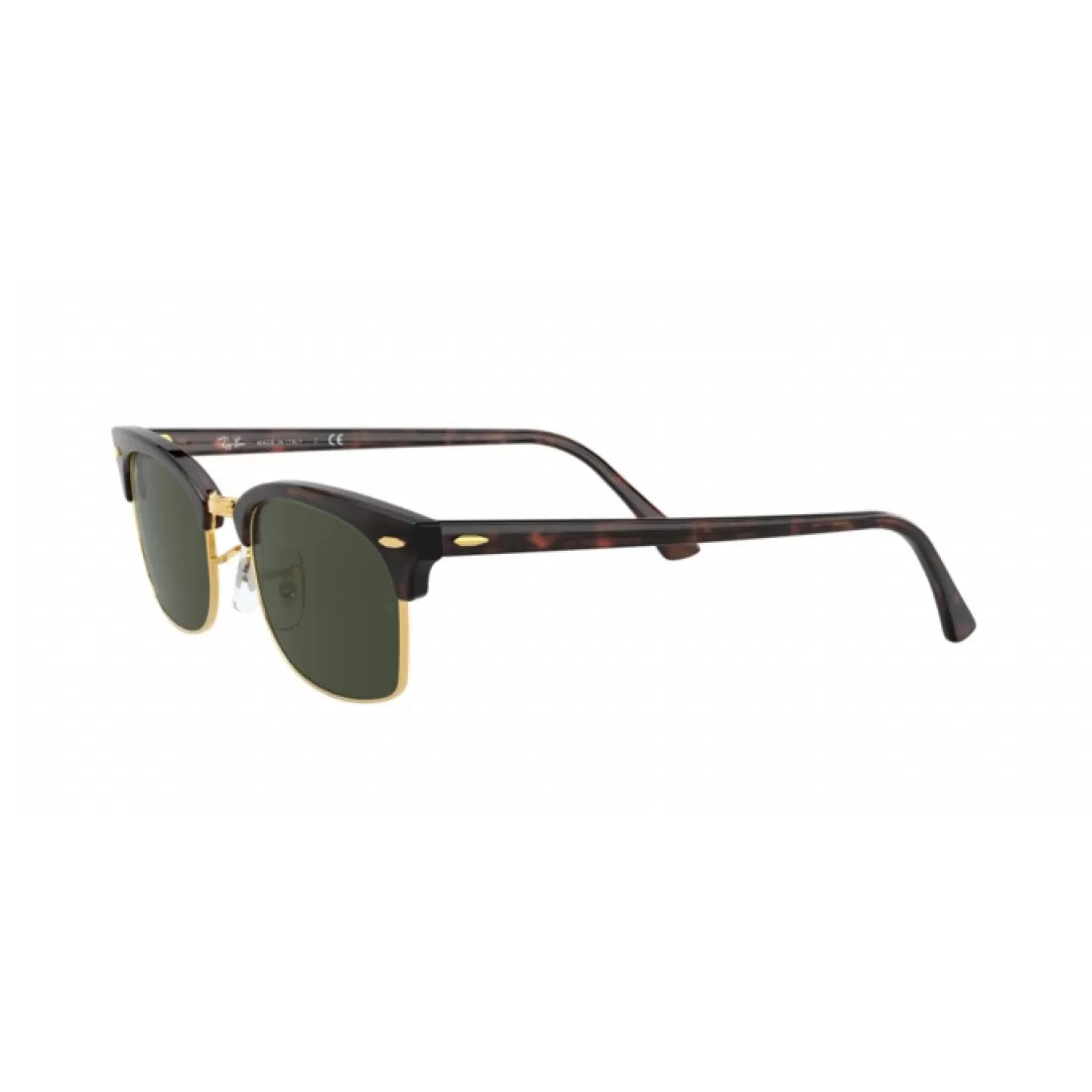 UNISEX SUNGLASSES. RAY-BAN RB 3916 CLUBMASTER SQUARE 130431 FAKE TURTLE 